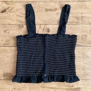 Pacsun Kendall and Kylie ribbed crop top